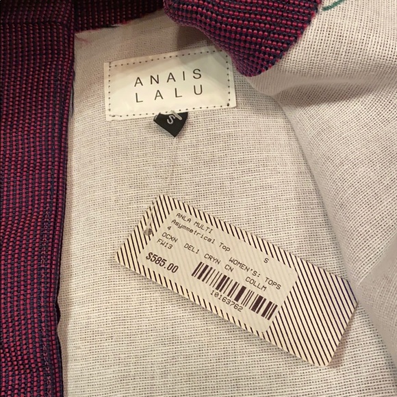 Anais Lalu Asymmetrical Top, Small - Picture 3 of 8